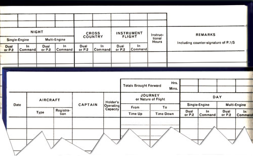 AOPA Pilot's Flying Log Book