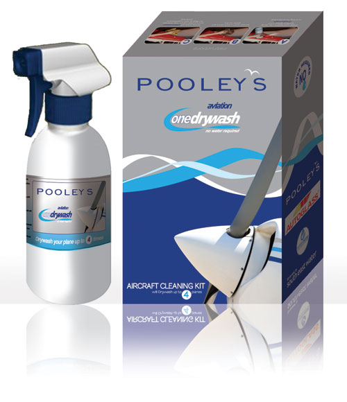 Pooleys Aviation OneDrywash - no water required