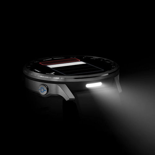 Image 4 of Garmin D2 Air X15 Aviator Smartwatch – Silver with Black Silicone Band