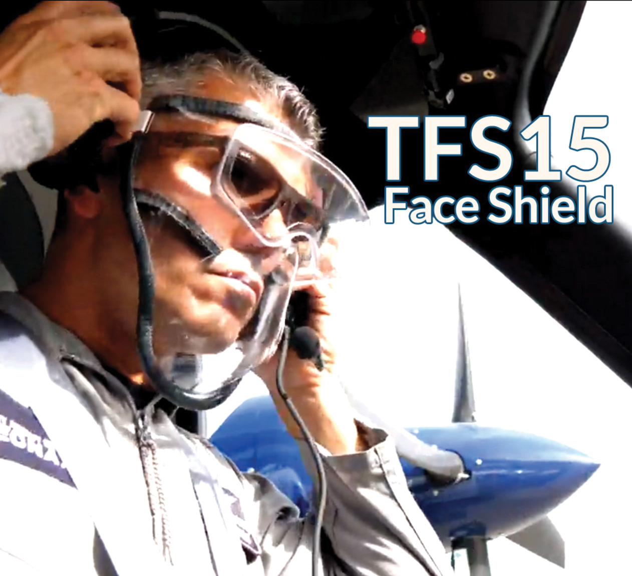Tecnam TFS-15 XV Extra Vision Face Shield for AviationImage Id:151398