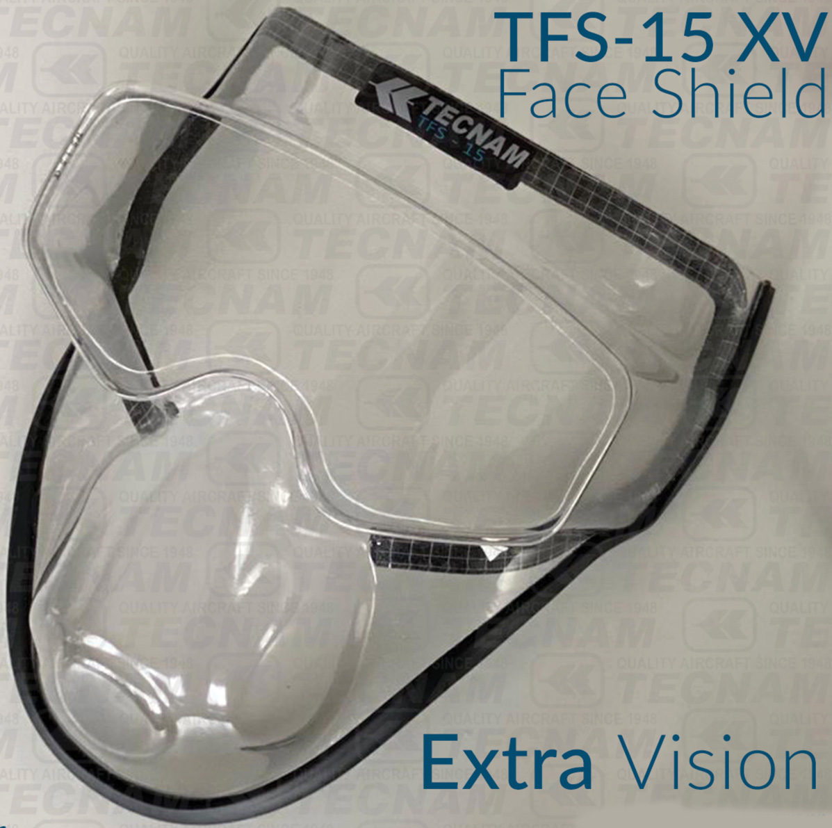 Tecnam TFS-15 XV Extra Vision Face Shield for AviationImage Id:151402