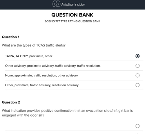 Image 3 of Airbus A320 Type Rating Question Bank