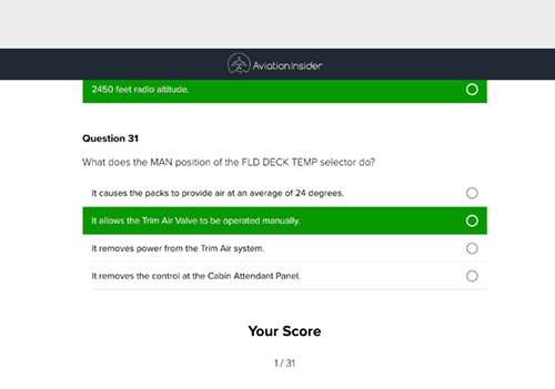 Boeing 737 Type Rating Question BankImage Id:152061