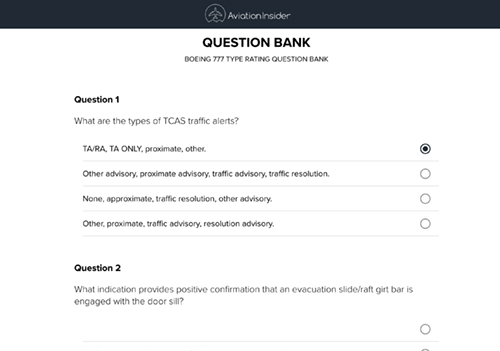 Boeing 737 Type Rating Question BankImage Id:152062