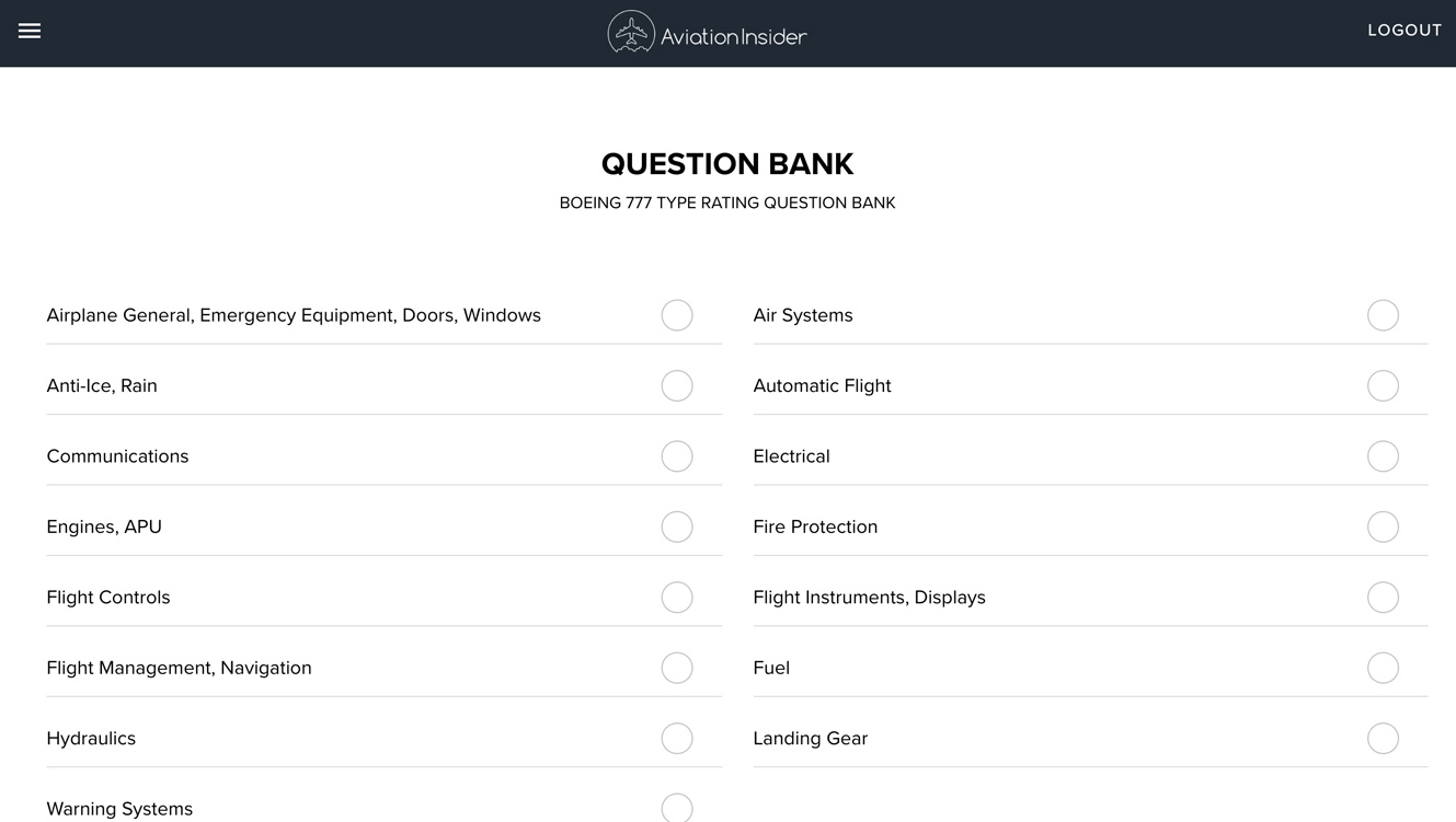 B777 Type Rating Question BankImage Id:152362