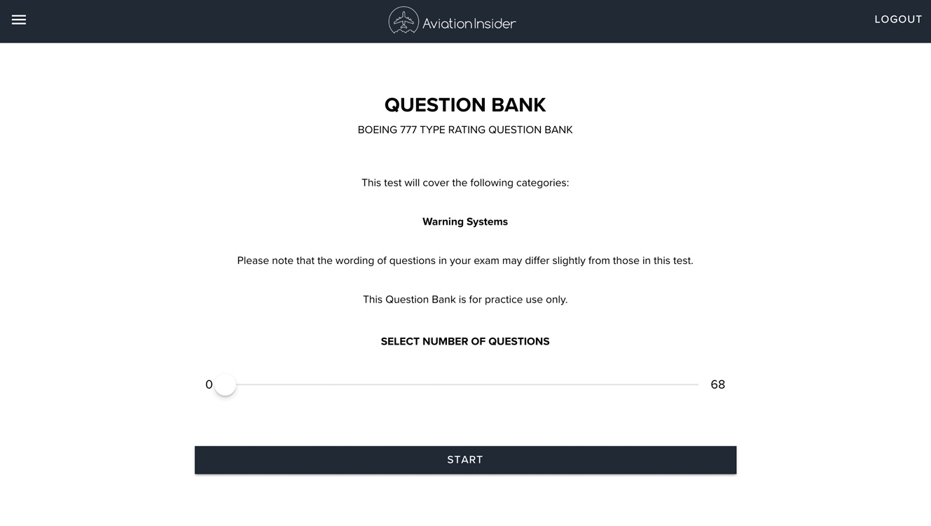 Image 1 of B787 Type Rating Question Bank
