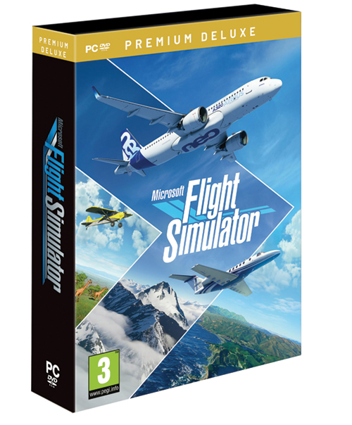 Image 0 of Microsoft Flight Simulator 2020 DVD - Premium Deluxe Edition