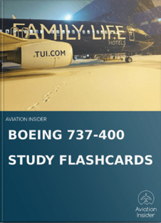 Image ofSTUDY FLASHCARDS BOEING 737-400 STUDY FLASHCARDS
