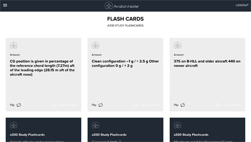 STUDY FLASHCARDS BOEING 737-400 STUDY FLASHCARDSImage Id:153408