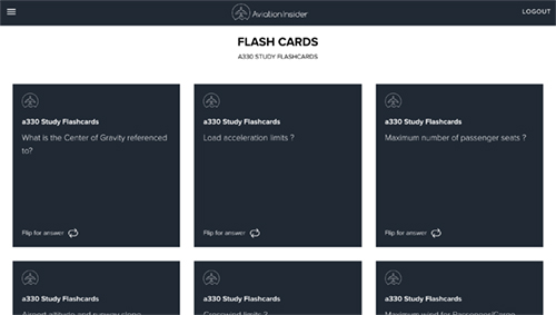 STUDY FLASHCARDS BOEING 737-400 STUDY FLASHCARDSImage Id:153409