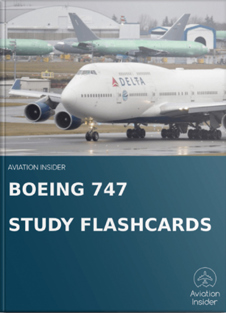 Image ofSTUDY FLASHCARDS BOEING 747 STUDY FLASHCARDS