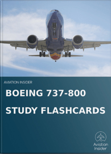 Image ofSTUDY FLASHCARDS BOEING 737-800 STUDY FLASHCARDS