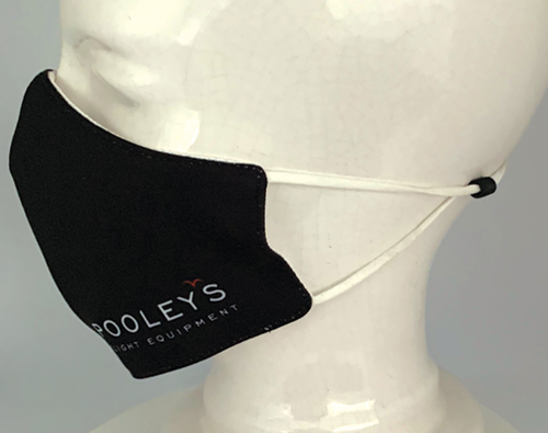 Image 3 of Pooleys Double Layer Reusable & Washable Face Mask