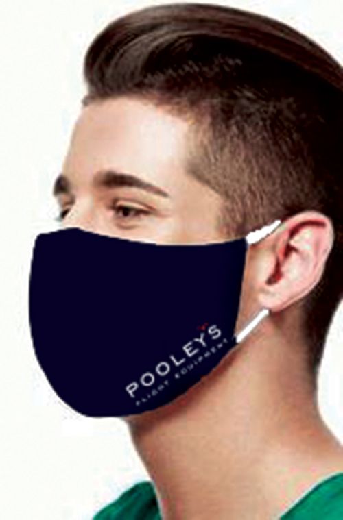 Image 0 of Pooleys Double Layer Reusable & Washable Face Mask