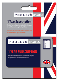 Pooleys 2026 United Kingdom Flight Guide – Spiral Edition 