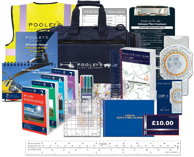 Pooleys PPL Helicopter Pilot's Starter Kit