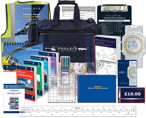 Pooleys PPL Helicopter Pilot's Starter Kit (eBooks & Book Bundles)