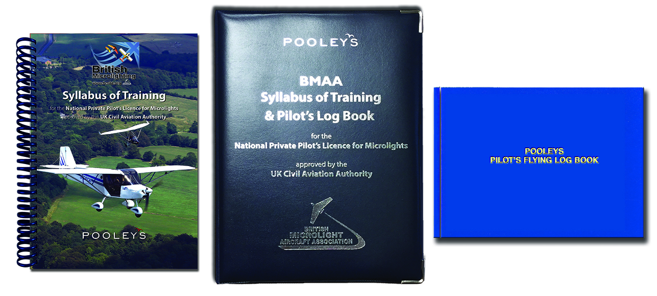 Syllabus of Training for the NPPL for Microlights + PPL Log Book in BINDER - BMAAImage Id:158258