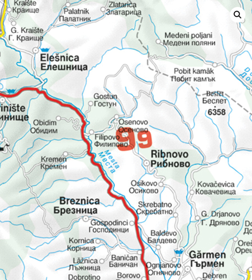 Image 4 of 2025 Bulgaria VFR Chart 1:500 000 - Rogersdata