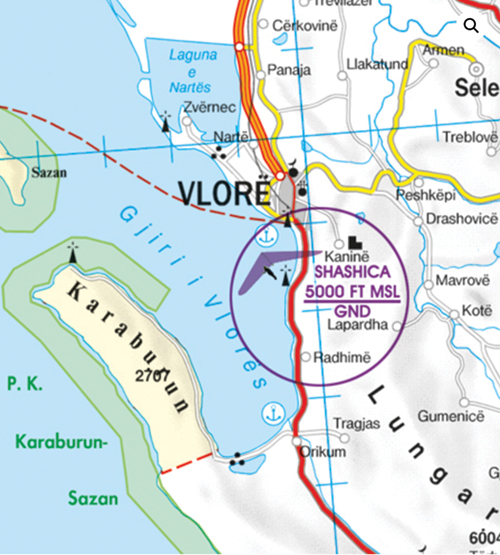 Image 7 of 2025 Balkans VFR Chart 1:500 000 - Rogersdata
