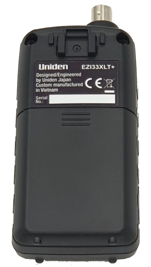 Image 1 of UNIDEN EZI33XLT+ HANDHELD SCANNER RECEIVER (AIRBAND/VHF)