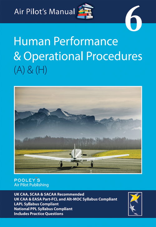 Air Pilot's Manual Volume 6 Human Performance & Operational Procedures – Book onlyImage Id:162048