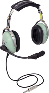 Image ofDavid Clark H3530 Series 3000 Wired Headset Designed for Tug Drivers in Pushback Operations