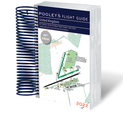 Pooleys 2022 United Kingdom Flight Guide – Spiral EditionImage Id:164569