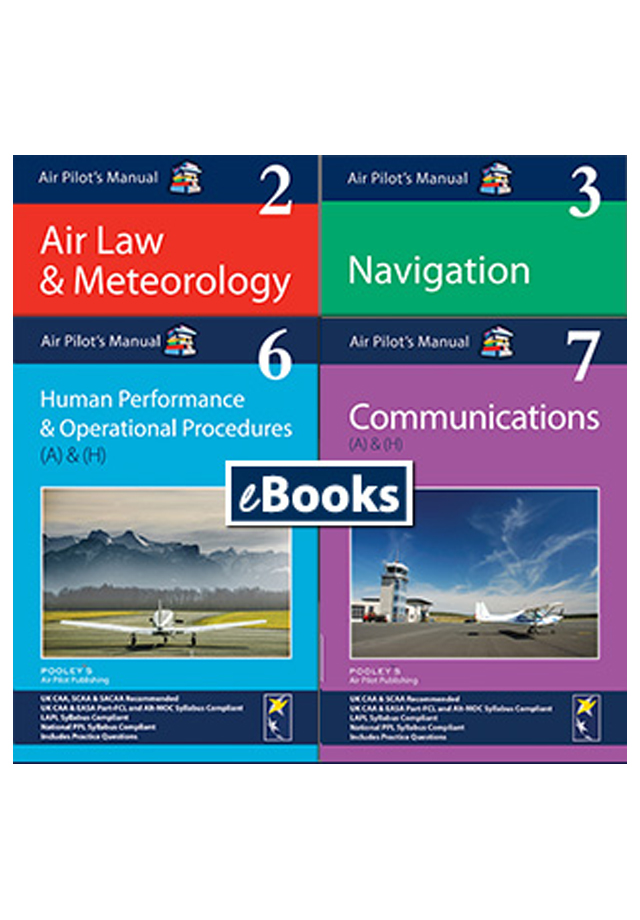 Air Pilot's Manual Volumes 2, 3, 6 & 7 eBooks APM Pack for PPL (H)Image Id:165344