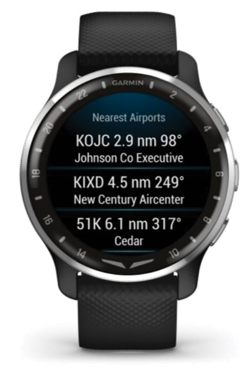 Image 3 of Garmin D2 Air X10 Smartwatch – Black