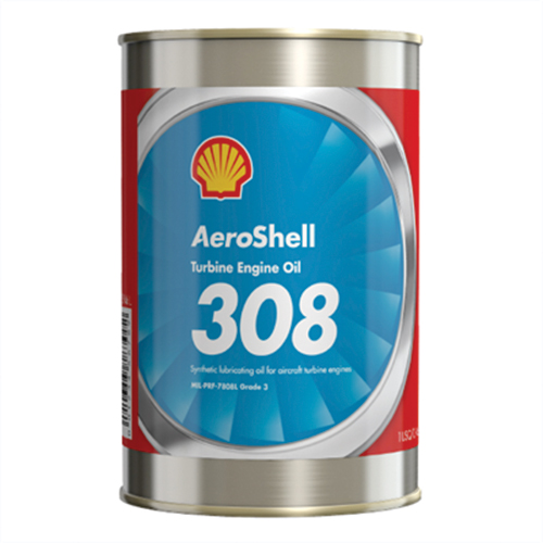 AeroShell Turbine Oil 308 – Case 24 x 1 USQ Can (5D)