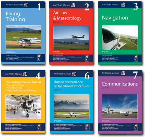 Air Pilot's Manual Volumes 1–4, 6 & 7 Books APM Pack for PPL (A)