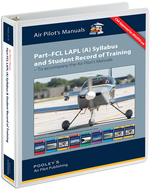 Image 0 of Part-FCL LAPL (A) Syllabus & Student Record of Training (Loose-Leaf with Binder)