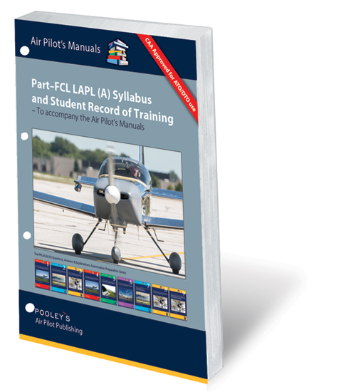 Image 1 of Part-FCL LAPL (A) Syllabus & Student Record of Training (Loose-Leaf with Binder)