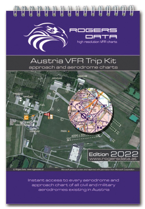 Austria A5 VFR Trip Kit 2022 1:200 000 - Rogersdata