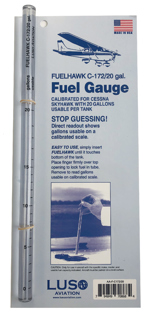 Fuelhawk Fuel Gauge C172/20gal