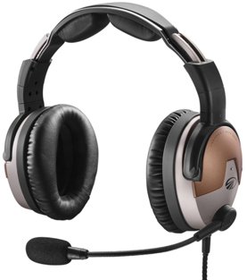 Lightspeed Delta Zulu ANR Headset with Carbon Monoxide Sensor (Twin Plug GA - 4074)