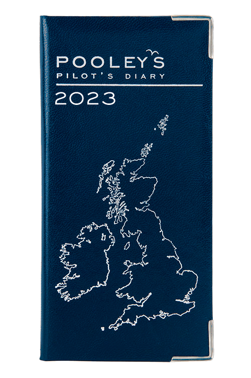 Pooleys Pilots Diary 2023 – BlueImage Id:172645