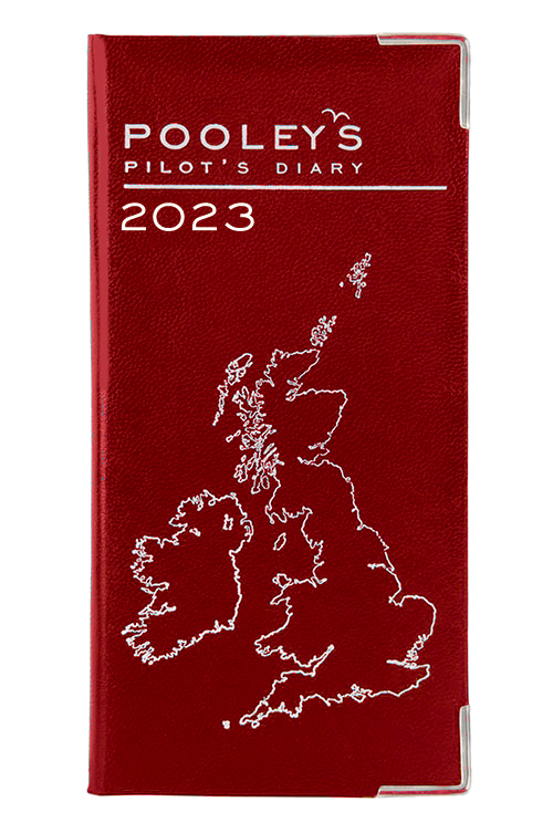 Pooleys Pilots Diary 2023 – BlueImage Id:172646