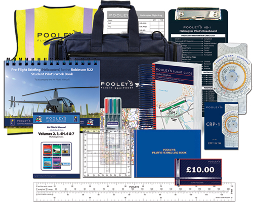 Pooleys PPL Helicopter Pilot's Starter Kit with eBooksImage Id:172942