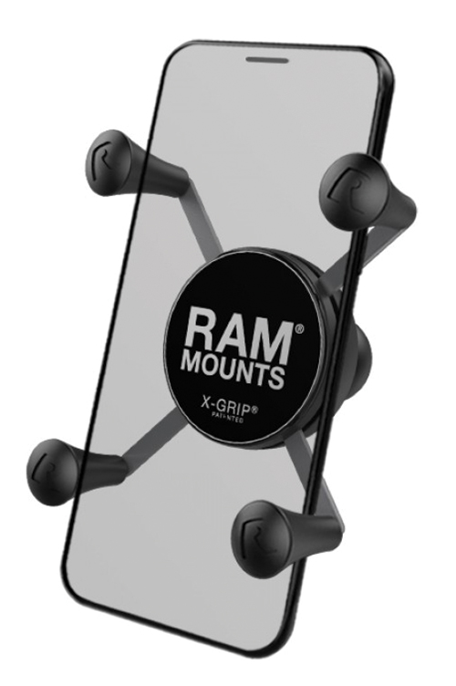 Image 0 of Complete Kit with RAM X-Grip Universal Phone Holder with 1" Ball