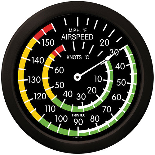 Classic Airspeed Thermometer - 14 inch
