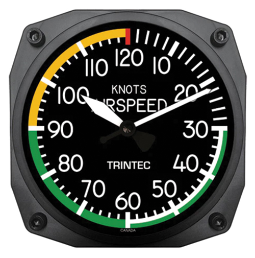 Cessna Altimeter Clock 6 inch Trintec Clocks