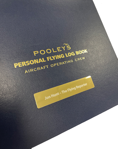 Image 7 of Pooleys EASA/CAA Part-FCL Personal Flying Log Book - Blue or Black
