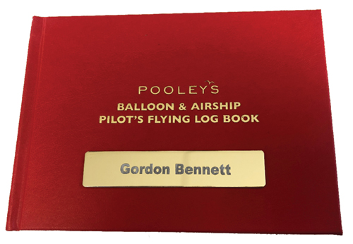 Pooleys Balloon and Airship Pilot's Log BookImage Id:175190