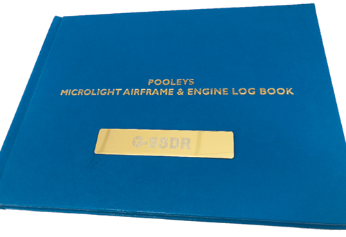 Pooleys Microlight Airframe & Engine Log BookImage Id:175197