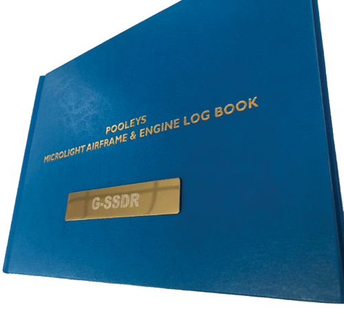 Pooleys Microlight Airframe & Engine Log BookImage Id:175198