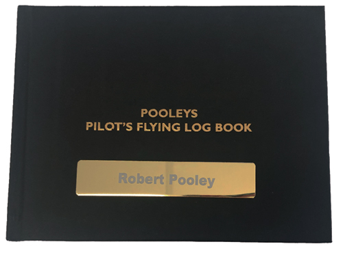 Pooleys Pilot Flying Log Book - BlackImage Id:175199