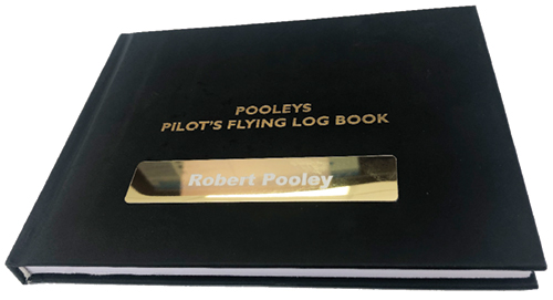 Pooleys Pilot Flying Log Book - BlackImage Id:175200