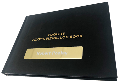 Pooleys Pilot Flying Log Book - BlackImage Id:175201